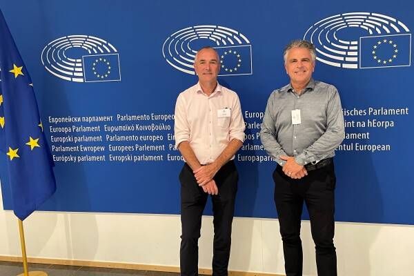 Paul Traa en Jos van Kleef bezoeken Europees Parlement - AgroLingua